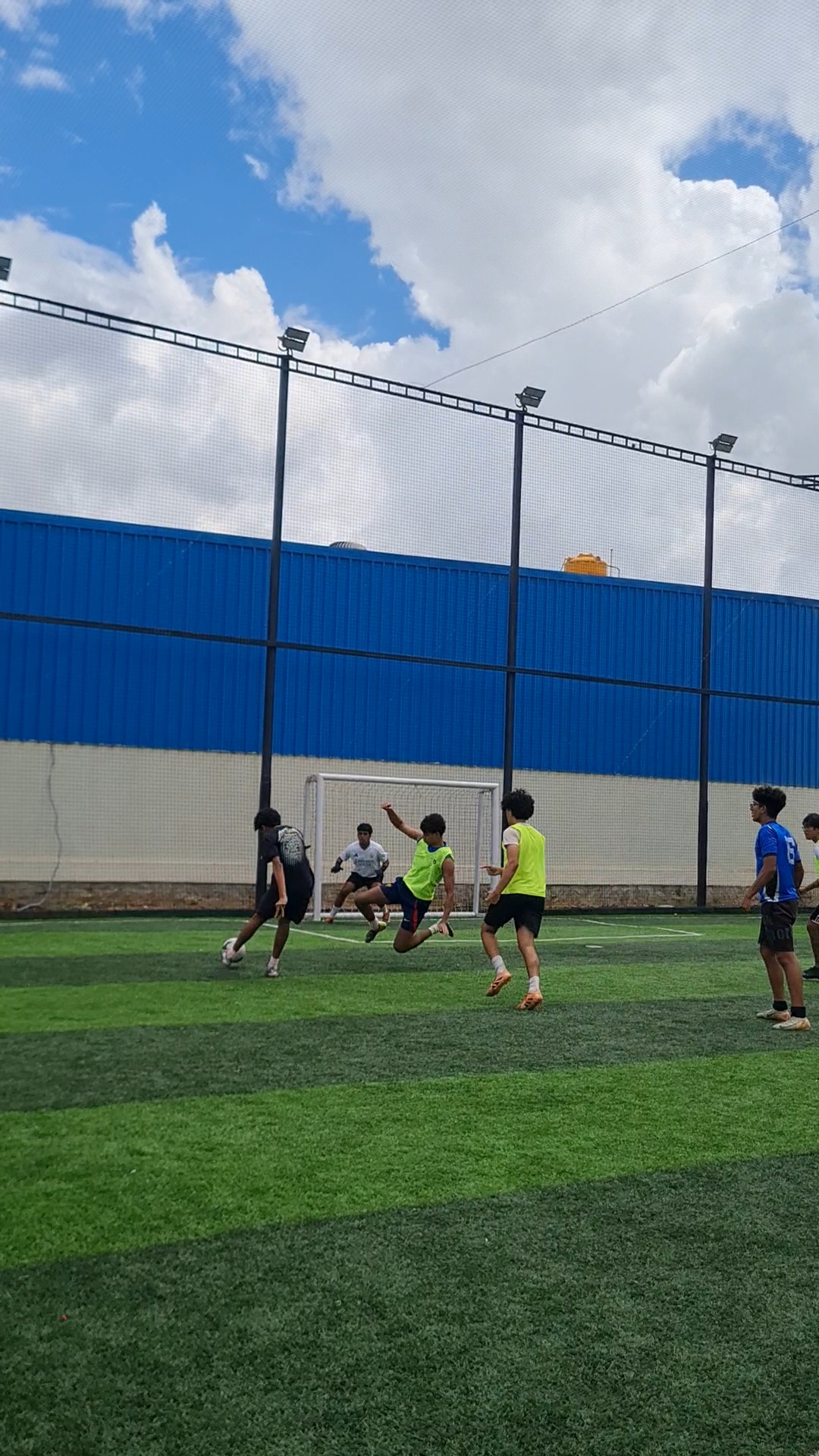 Counter-attack down the wing at Hey Turf, Sarjapur